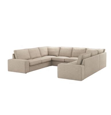 China Modular U Shape Sofa Design Modern Home Furniture Couch Sofas Fabric Sofa Set Furniture for sale
