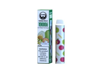 China 1900 Puffs Mesh Coil Disposable Vape Pods Fruit Guava Flavor for sale