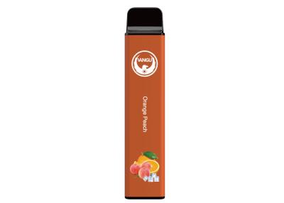 China Orange Peach 850mah Disposable Electronic Cigarette rechargeable for sale