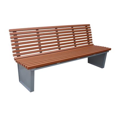 China Waterproof Outdoor Recycled Plastic Benches For Campus Villa for sale