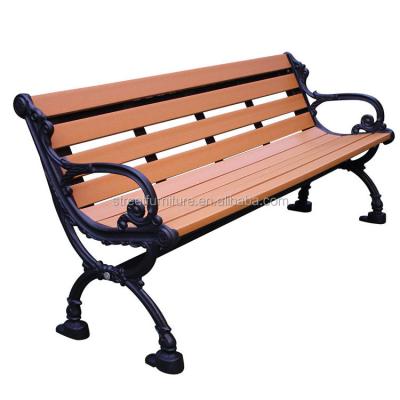 Китай 1.8M Парковые наружные пластиковые скамейки с деревянным сиденьем продается