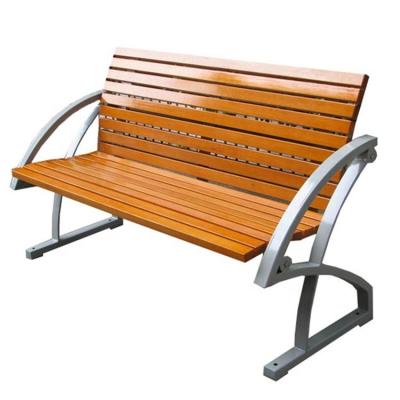 China Waterproof Outdoor Wooden Bench Furniture Anti Corrosion For Campus School for sale