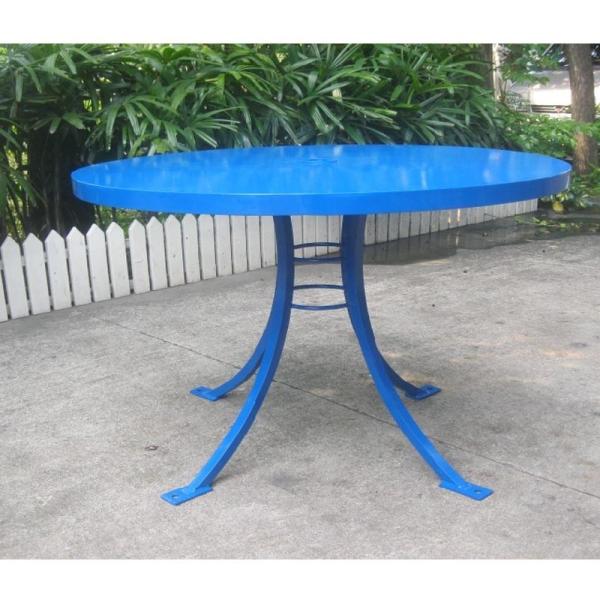 Quality Modern Mild Steel Outdoor Table Benches Waterproof Anti Rust Durable for sale