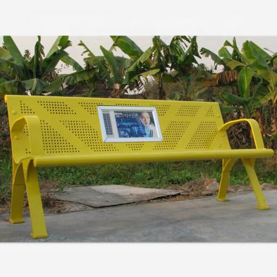 Chine Publié sur mesure banc de mobilier extérieur pour le parc public OEM à vendre