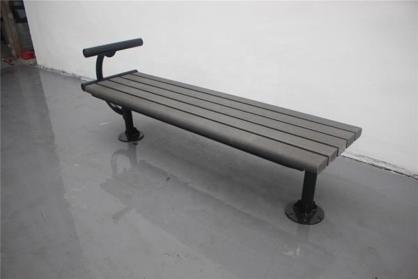 Quality Outdoor Recycled Plastic Backless Bench For Playground Sit Up Workout for sale