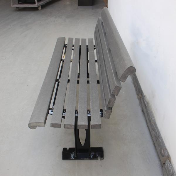 Quality Modern Garden Bench Seat Recycled Plastic For Sports Center Playground for sale