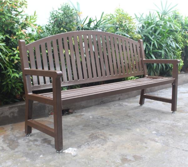 Quality 6 Feet Commercial Outdoor Metal Benches For Park Garden Community for sale