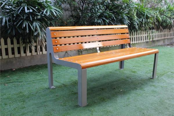 Quality Modern Solid Wood Outdoor Bench Solid Timber Bench 1400mm 1800mm Long for sale