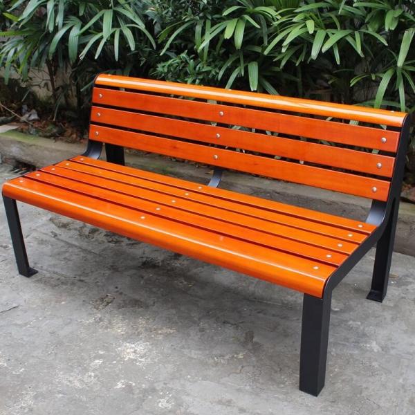 Quality Modern Solid Wood Outdoor Bench Solid Timber Bench 1400mm 1800mm Long for sale