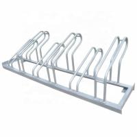 Quality Outdoor Steel Bicycle Parking Rack , Bike Parking Stand With 6 Bike Capacity for sale