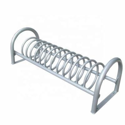 China Powder Coated Steel Bike Parking Racks , Bicycle Parking Stand ISO9001 Certificate for sale