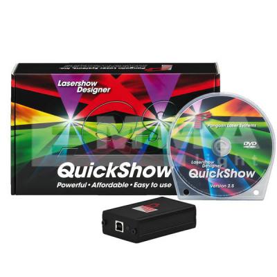 Китай Програмное обеспечение лазера Quickshow одушевленност для профессиональной системы выставки лазера продается