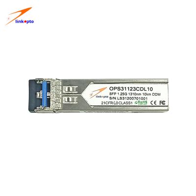 中国 SCのコネクター1.25Gbase 1310nm 10KM SFP LRのトランシーバーDDMのイーサネットSFPモジュール 販売のため