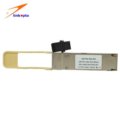 Chine QSFP28 émetteur-récepteur optique du module QSFP28 100G SR4 850nm 100G QSFP28 à vendre