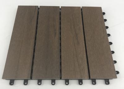 中国 300x300x23mm WPCのDeckingのタイル、木製のプラスチック合成のDeckingのタイル 販売のため