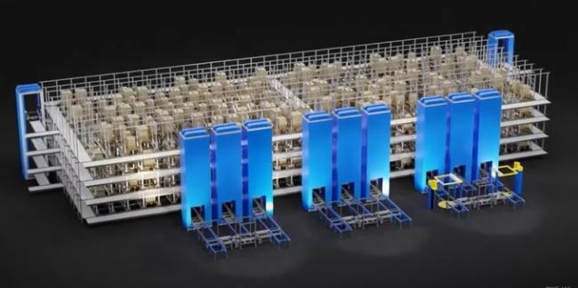 Reliable and Cost-Effective vertical elevator used with 4-way shuttle on Automated Warehousing System 0