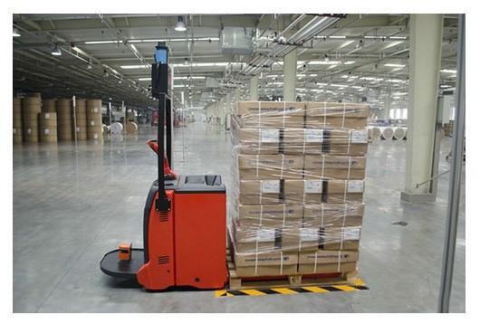 Quality 1500KG Load Capacity Pallet Forklift AGV Material Handling In Warehouse Picking for sale