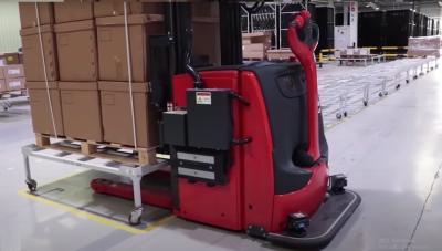 China WCS Control Pallet Forklift AGV Material de manuseio Armazém de recolha e carregamento à venda