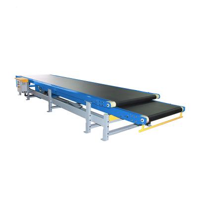 China Electricity Powered Heavy Duty 2 Layers Telescopic Conveyor For Carton / Box Transportation for sale