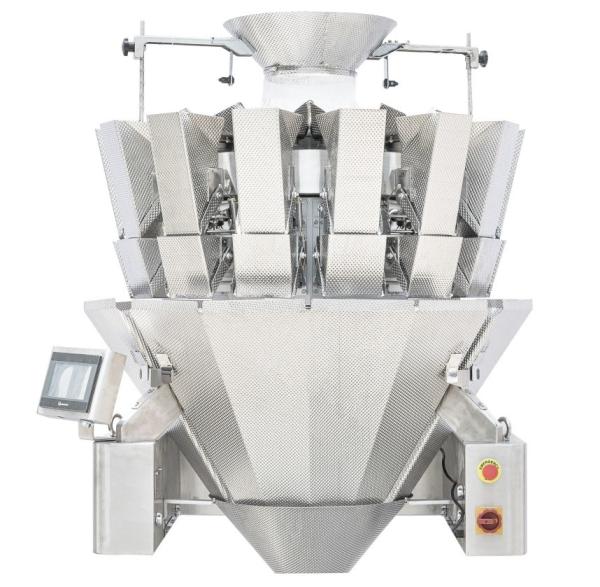 Quality 14 Head Weigher 1.6L Hopper Pillow Bag Vertical Packaging Machine For Sliced for sale