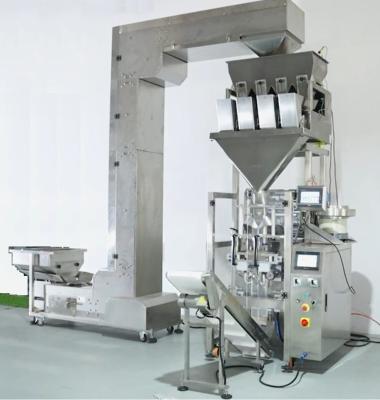 China Máquina de embalagem vertical automática com válvula Degas para grãos de café em sacos Quadro à venda