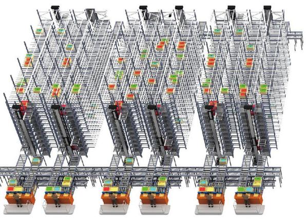 Quality Storage SKU Calculation And AGV Dispatching WCS Warehouse Control System for sale