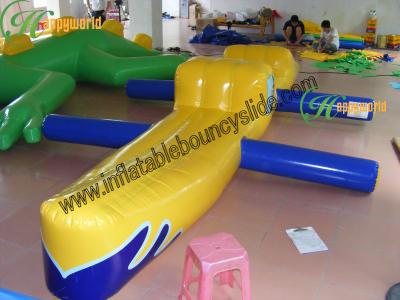 China Rent Inflatable Water Games For Aqua Park , Exciting Inflatable Water Boats for sale