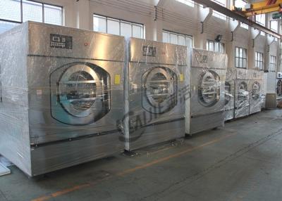 China 20kg - 120kg Hotel Linen Washing Machine 304 Stainless Steel Laundry Washer Extractor for sale