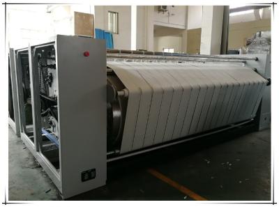 China Steam / Electric Heated Laundry Flatwork Ironer , Industrial Roller Iron For Sheets for sale