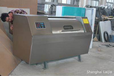 中国 Horizontal 100kg Automatic Laundry Washing Machine Commercial Washer For Hospital Use 販売のため