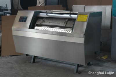 China eficacia alta de la lavadora horizontal de AXIS de la carga superior de la calefacción de vapor 50kg en venta