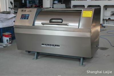 China Máquina de lavar horizontal do aquecimento de vapor resistente com sistema de bloqueio à venda