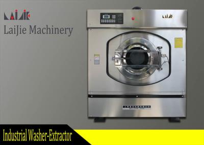 China 100kg Stainless Steel Commercial Washing Machine For Clothes & Sheets Cleaning for sale