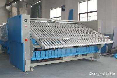 China 380V Heavy Duty Bed Sheet Folding Machine , Automatic Laundry Folder for sale