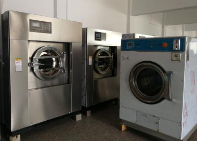 China Máquina comercial operada cartão da lavanderia, máquina da lavanderia da moeda de 50 RPM à venda
