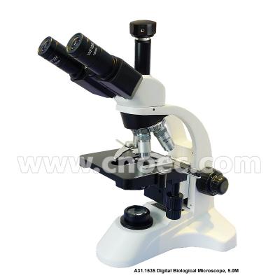 China Mikroskop Trinocular 5.0M Digital optisches Licht A31.1535 USBs LED zu verkaufen