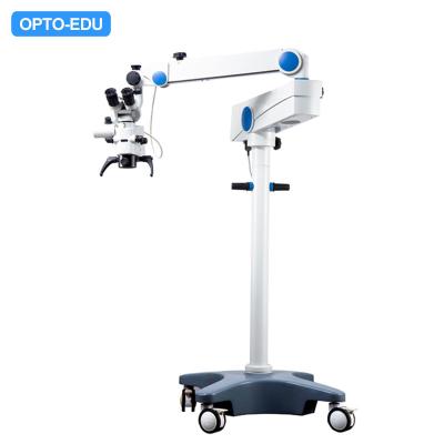 China One Head Surgical Operating Microscope 0-200° Manual Zoom 2.5x~21x Dental ENT A41.1925 for sale