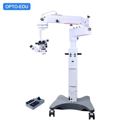 China Dual Head Motor Operating Microscope Ophthalmology Zoom 4.5x~27.3x A41.1935 for sale