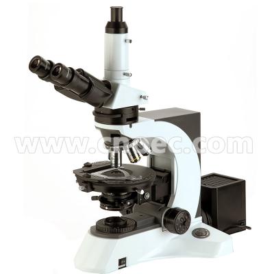 中国 40x - 1000x 分極の光学顕微鏡ハロゲン ランプ A15.1018 販売のため