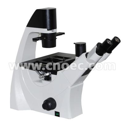 China 100X - 400X Inverted Phase Contrast Microscopy Trinocular A19.0205 for sale