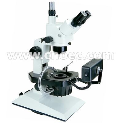 China Microscopios A24.1203 de la lámpara del halógeno del microscopio de la joyería de las gemas en venta