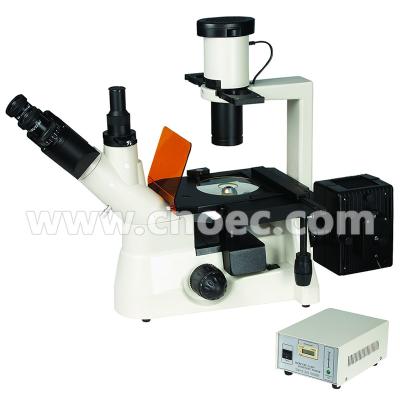 Китай Перевернутое 40x - люминесцентный микроскоп 400x с светильником Меркурия A16.1102 продается