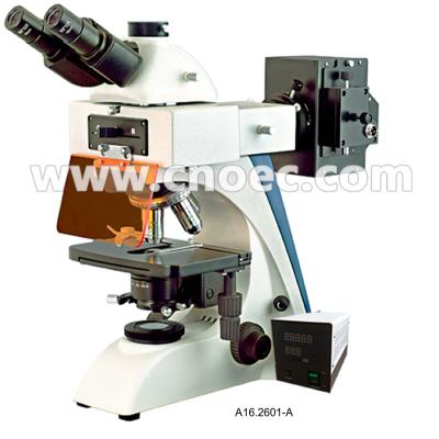 中国 水星の球根A16.2603-Lが付いているTrinocularの蛍光性の光学顕微鏡 販売のため