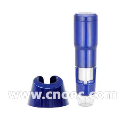 China Microscopio de mano azul del Portable 200x Digitaces con la luz blanca LED A34.4105 en venta