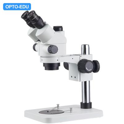 China Trinocular Stereo Optical Microscope With Optional Eyepieces / Auxiliary Objectives for sale