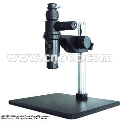 China Microscopio video A21.0902 del enfoque monocular óptico estéreo del microscopio en venta
