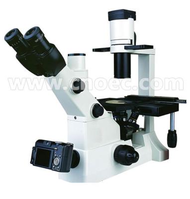 China 400X 360°Rotatable Inverted Optical Microscope A14.0701 Binocular Head for sale
