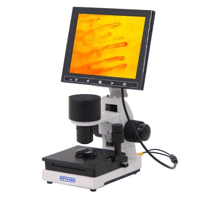 China A33.0220 Biological Microscope With 8 Inch LCD 400x LED Light Angle Adjust for sale