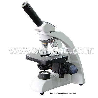 China CE / Rohs Biological Microscope Monocular Microscopes 400x Magnification for sale