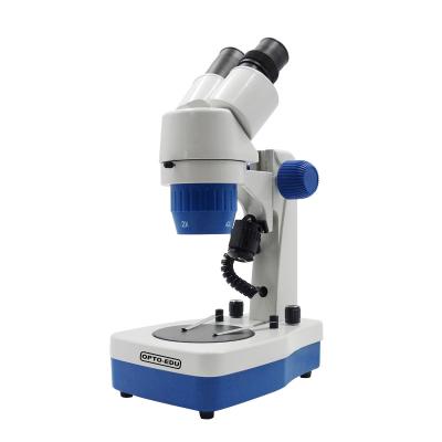 China WF10x Eyepiece Binocular Stereo Microscope A22.1308 24T Transmit / Reflect LED Illumination for sale